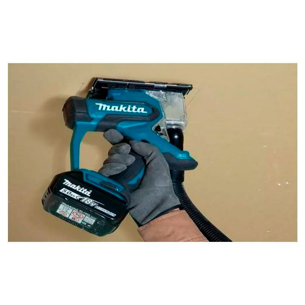 Cortadora de Drywall/Gesso à Bateria SD100DZ Makita J Nakao