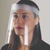 Kit 2 Máscaras Protetor Facial com Visor Transparente Face Shield