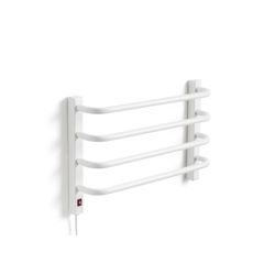 Toalheiro Térmico para 1 Toalha Branco Fio do Lado Esquerdo