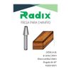 Fresa cônica para Tupia Manual 2059114.01 Radix